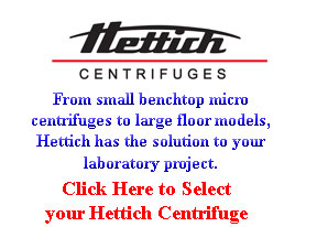 Hettich Centrifuges